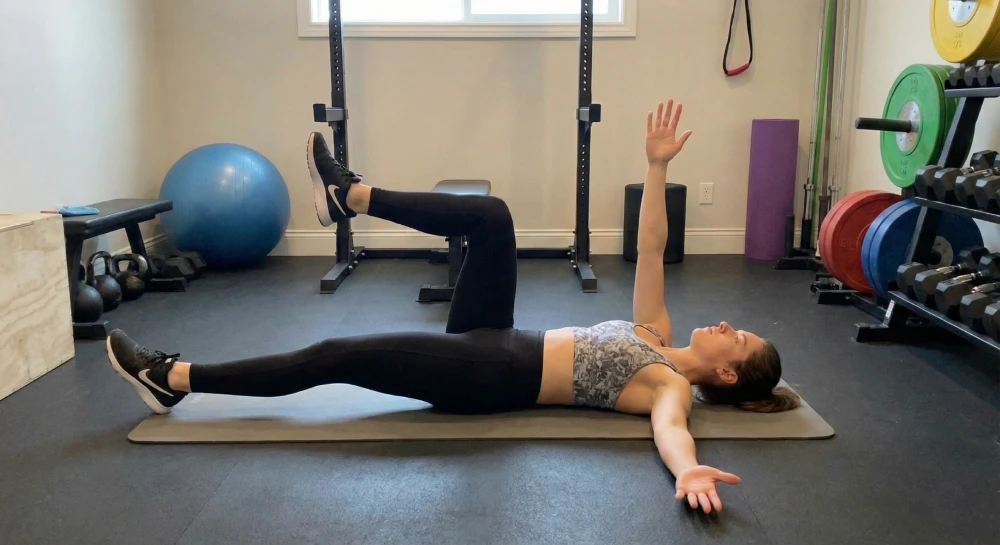 beginner core exercises