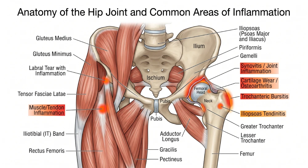 hip pain treatment Hamilton