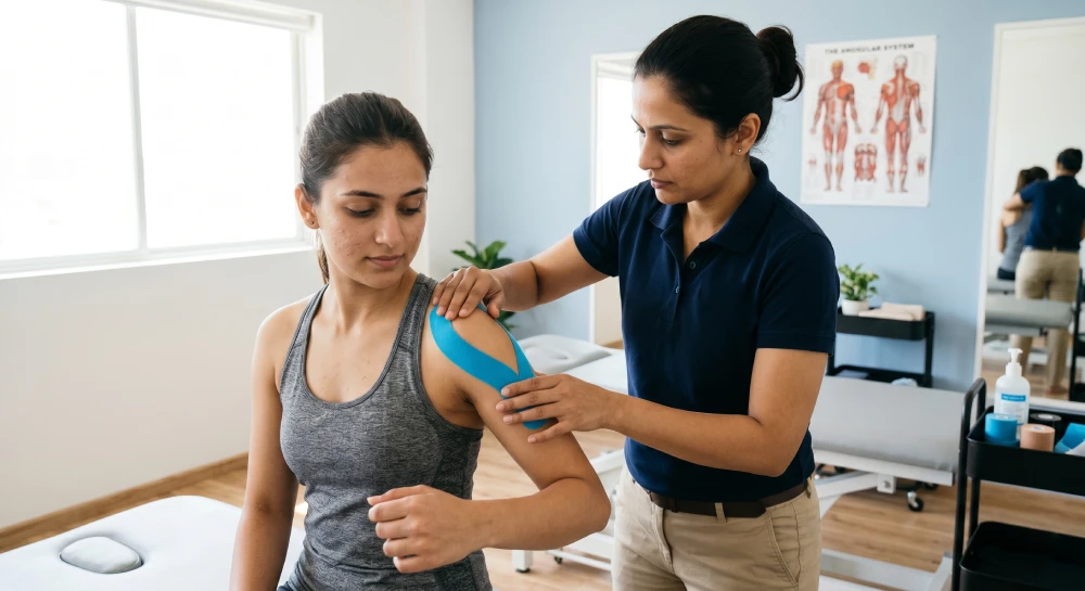 kinesio tape for ankle sprain